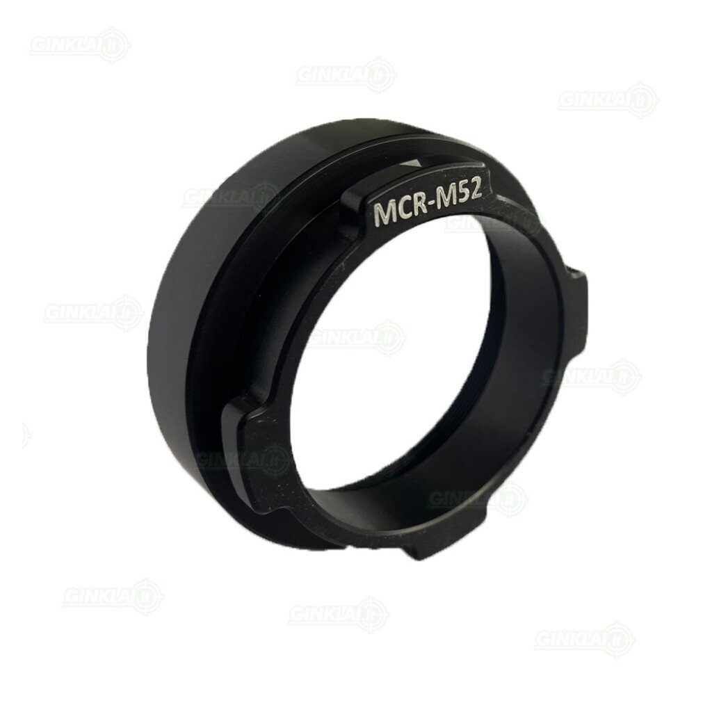 Adapteris modulinė jungtis Rusan modular adapter – connector M52x0,75 MCR-52 Adapteris modulinė jungtis Rusan modular adapter – connector M52x0,75 MCR-52