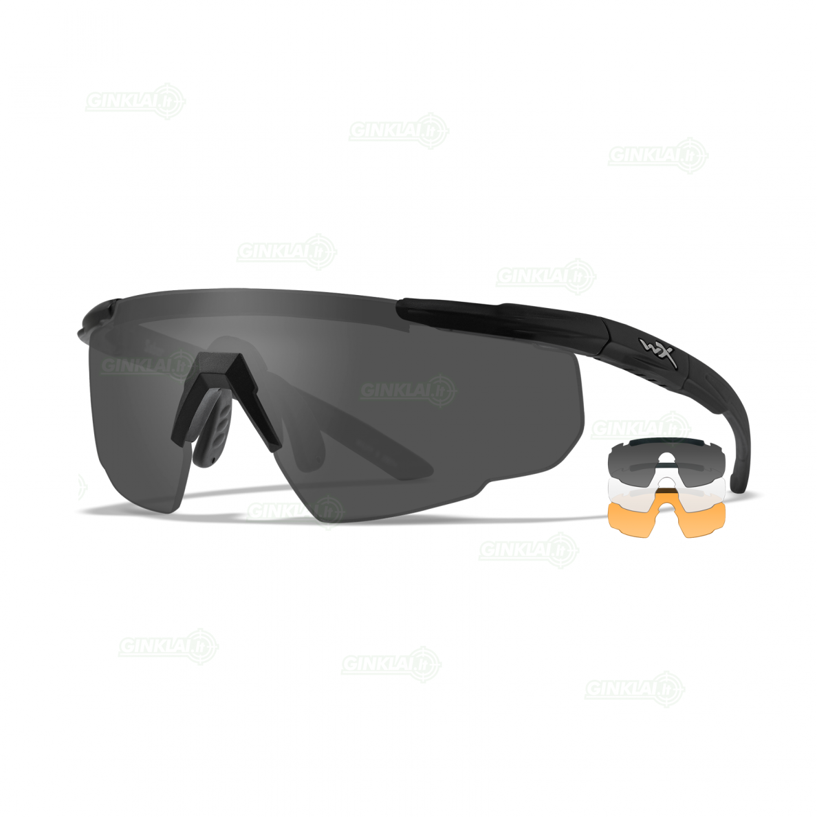 Akiniai Wiley X Vapor 2.5 Clear, Smoke Grey, Light Rust, Matte Black Akiniai Wiley X Vapor 2.5 Clear, Smoke Grey, Light Rust, Matte Black