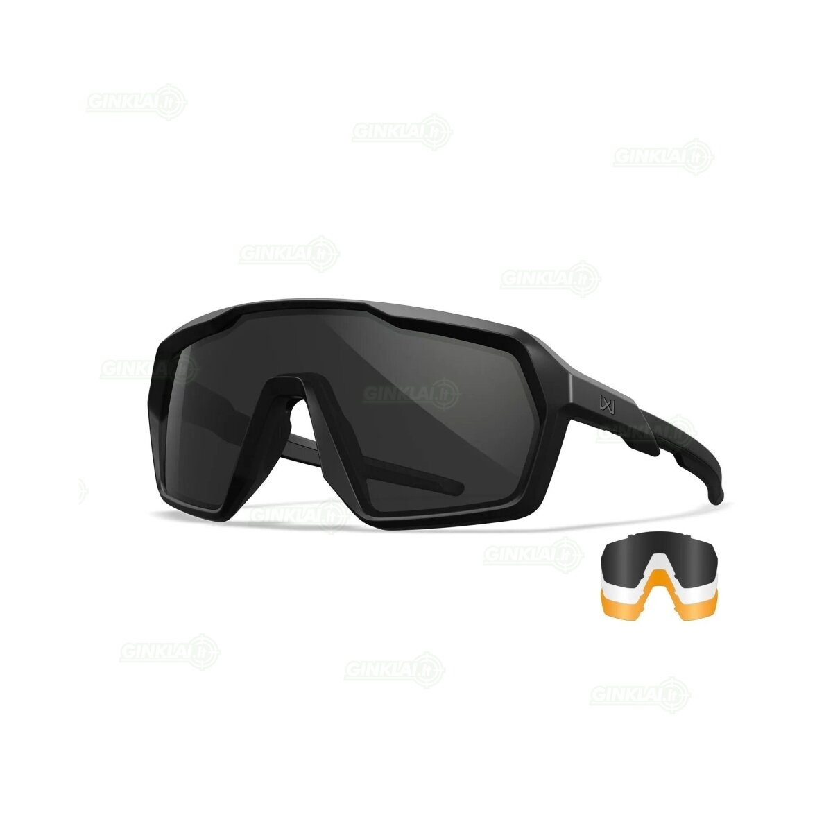 Akiniai Wiley X Citadel Clear, Grey, Light Rust, Matte Black CHCTD08 Akiniai Wiley X Citadel Clear, Grey, Light Rust, Matte Black CHCTD08