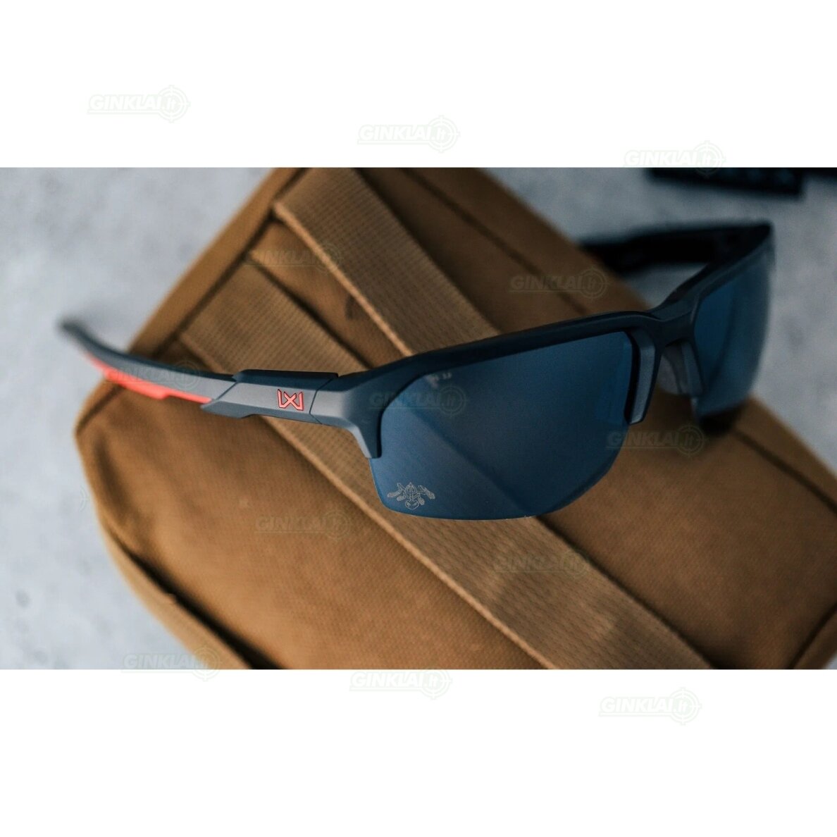 Akiniai Wiley X WX JAKL Captivate Black Mirror Matte Black/Red Frame (American Sniper) CHJKL15 6