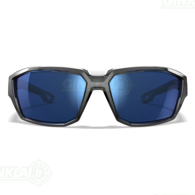 Akiniai Wiley X Alpine, Lenses Polarized Blue Mirror, Frame Gloss Crystal Grey 1 Akiniai Wiley X Alpine, Lenses Polarized Blue Mirror, Frame Gloss Crystal Grey 1