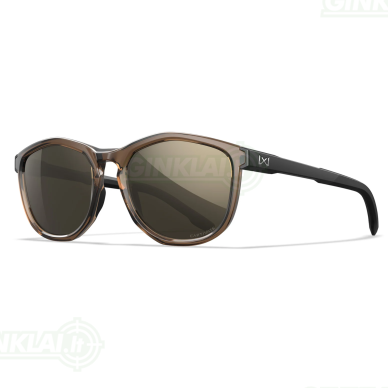 Akiniai Wiley X Bravo, Lenses Captivate Tungsten Mirror, Frame Gloss Crystal Tan Matte Black