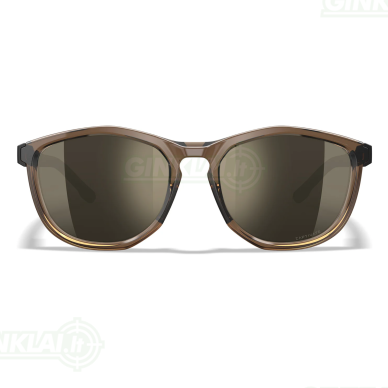 Akiniai Wiley X Bravo, Lenses Captivate Tungsten Mirror, Frame Gloss Crystal Tan Matte Black 1