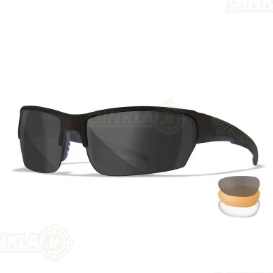Akiniai Wiley X Saint Clear, Grey, Light Rust, Matte Black CHSAI06 Akiniai Wiley X Saint Clear, Grey, Light Rust, Matte Black CHSAI06