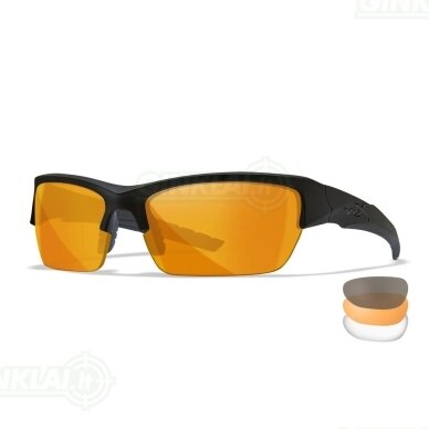 Akiniai Wiley X Valor Clear, Grey, Light Rust, Matte Black CHVAL06 Akiniai Wiley X Valor Clear, Grey, Light Rust, Matte Black CHVAL06