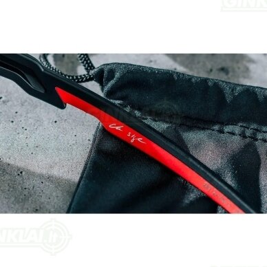 Akiniai Wiley X WX JAKL Captivate Black Mirror Matte Black/Red Frame (American Sniper) CHJKL15 7
