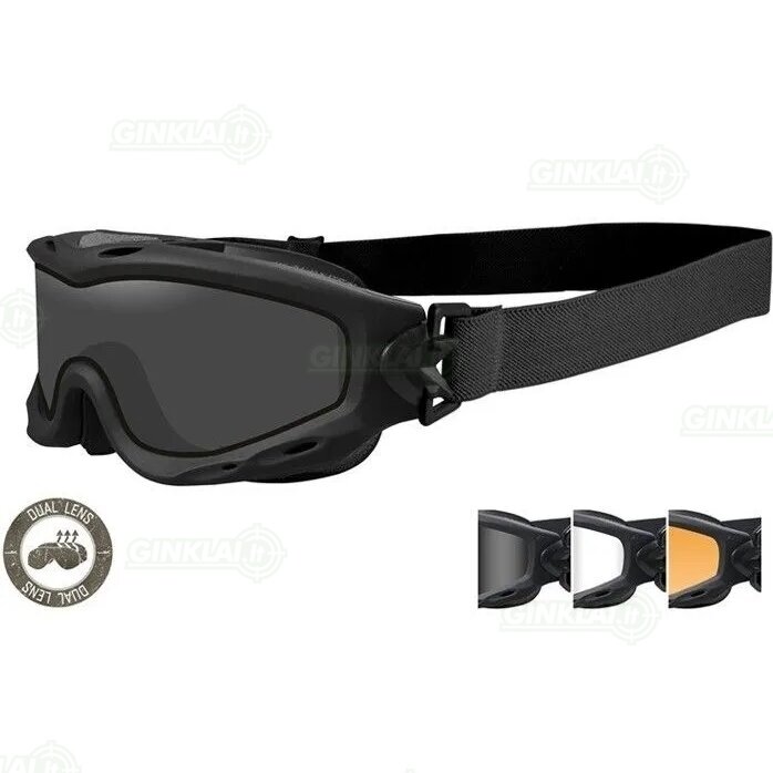 Akiniai Wiley X Spear Dual Lens Clear, Smoke Grey, Light Rust, Matte Black Akiniai Wiley X Spear Dual Lens Clear, Smoke Grey, Light Rust, Matte Black