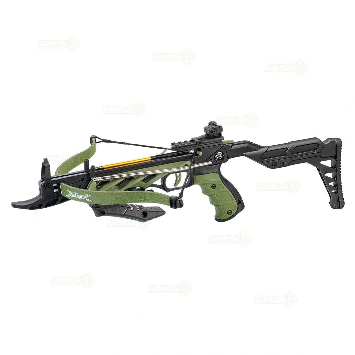 Arbaletas Man Kung Alligator MK-TCS2-G 80lbs žalias