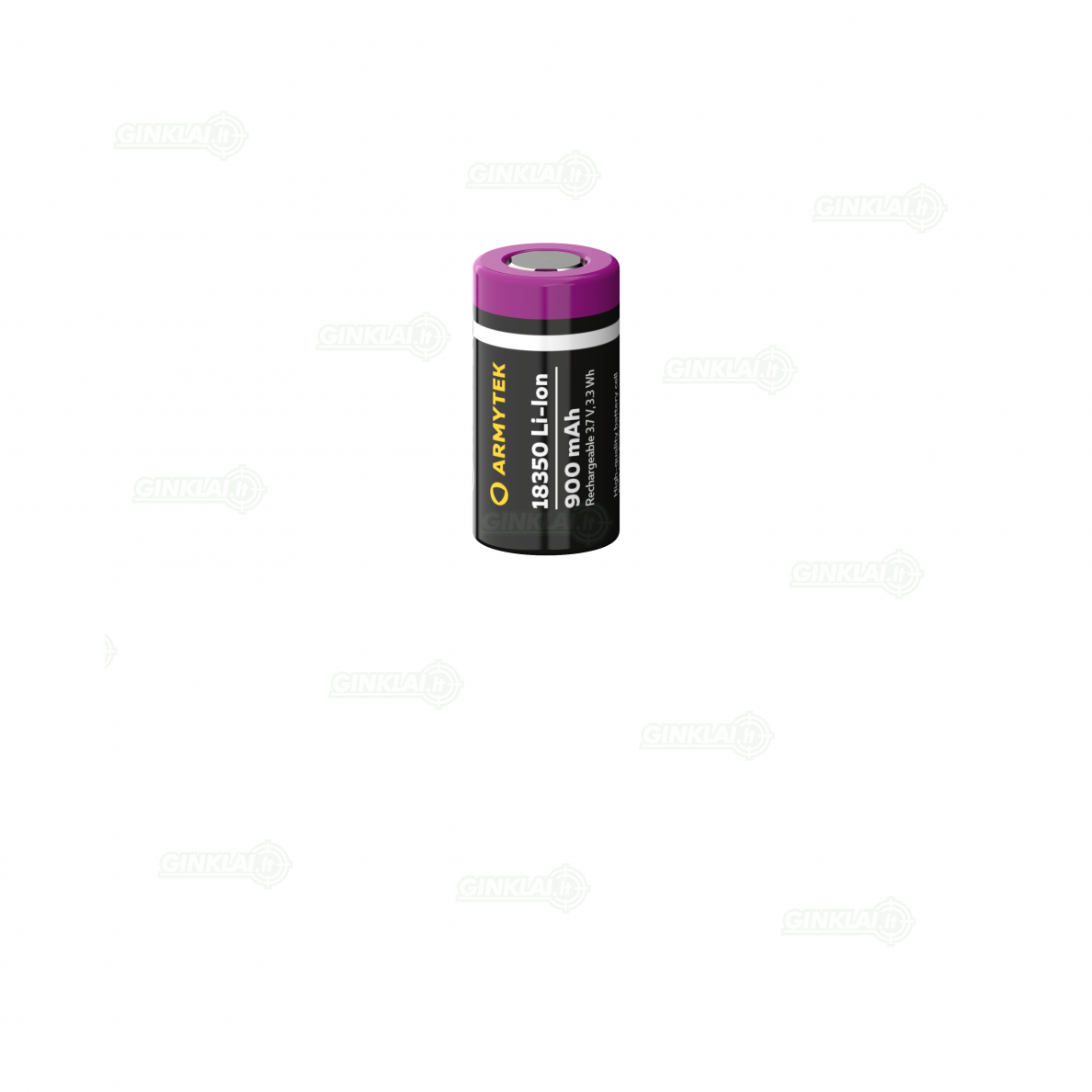 Armytek baterija 18350 900mAh Unprotected Armytek baterija 18350 900mAh Unprotected