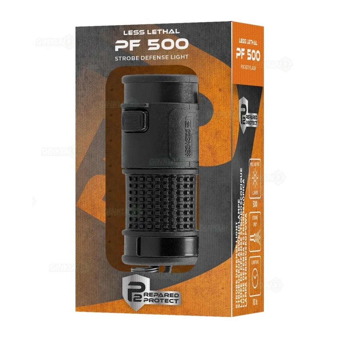 Stroboskopinis žibintuvelis P2P Pocket Flash Strobe Flashlight 2