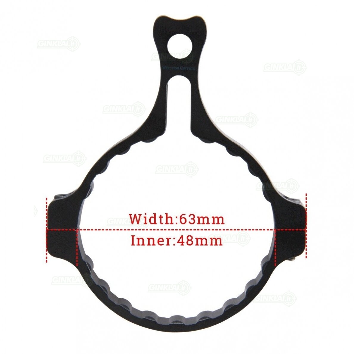 Artinimo keitimo rankenėlė Vector Optics Continental Riflescope Power Ring Throw Lever 3