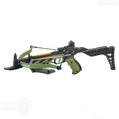Arbaletas Man Kung Alligator MK-TCS2-G 80lbs žalias Arbaletas Man Kung Alligator MK-TCS2-G 80lbs žalias