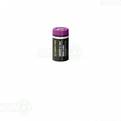 Armytek baterija 18350 900mAh Unprotected Armytek baterija 18350 900mAh Unprotected