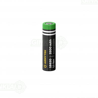 Armytek baterija 18650 Without PCB 3500mAh Armytek baterija 18650 Without PCB 3500mAh