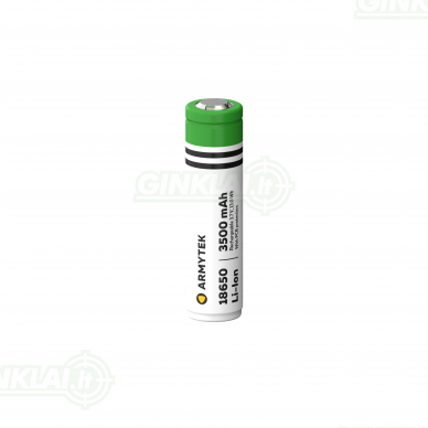Armytek baterija 18650 with PCB 3500mAh