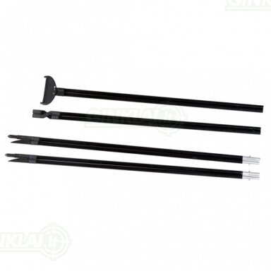 Atrama šaudymui 4StableSticks Bush Essential Green keturių kojų