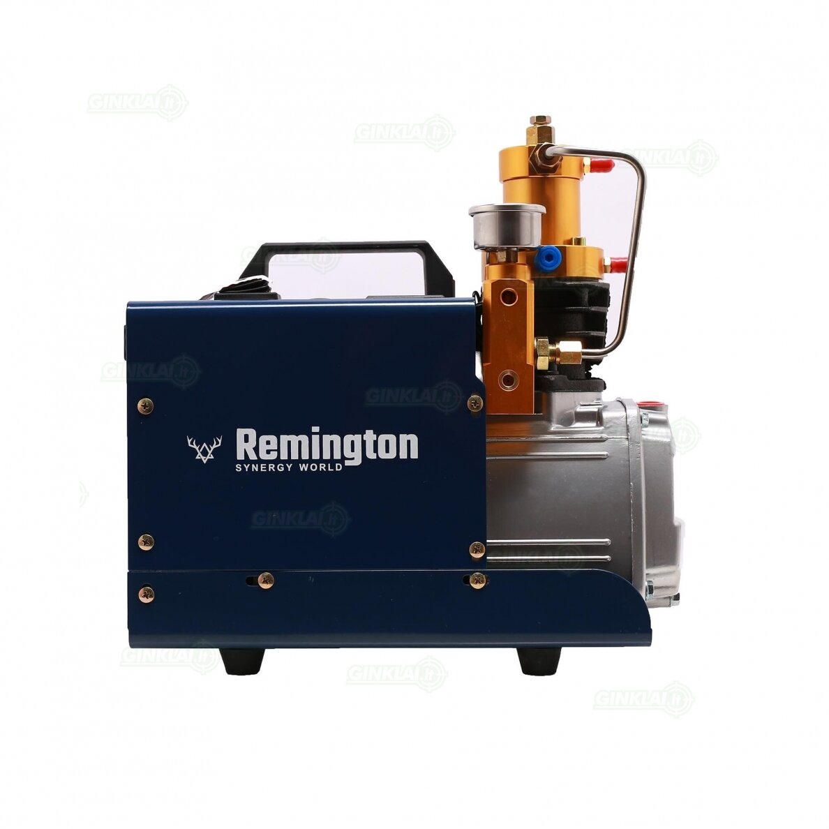 Aukšto slėgio kompresorius PCP šautuvams Remington 1,8KW/4500PSI 310 Bar Aukšto slėgio kompresorius PCP šautuvams Remington 1,8KW/4500PSI 310 Bar