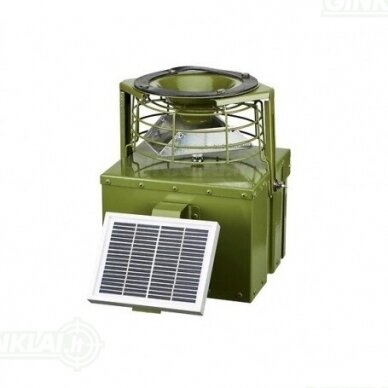 Automatinė šėrykla Huntera Feed-Pro M2 12V su saulės elementu Automatinė šėrykla Huntera Feed-Pro M2 12V su saulės elementu