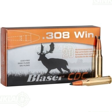 Blaser 308 Win. CDC 10,4g 160gr Blaser 308 Win. CDC 10,4g 160gr