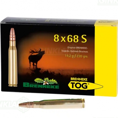 Brenneke 8x68S TOG 14,2g Brenneke 8x68S TOG 14,2g