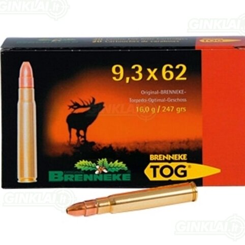 Brenneke 9,3x62 TOG 16,0g Brenneke 9,3x62 TOG 16,0g