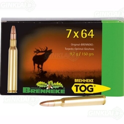Brenneke 7x64 TOG 9,7g Brenneke 7x64 TOG 9,7g