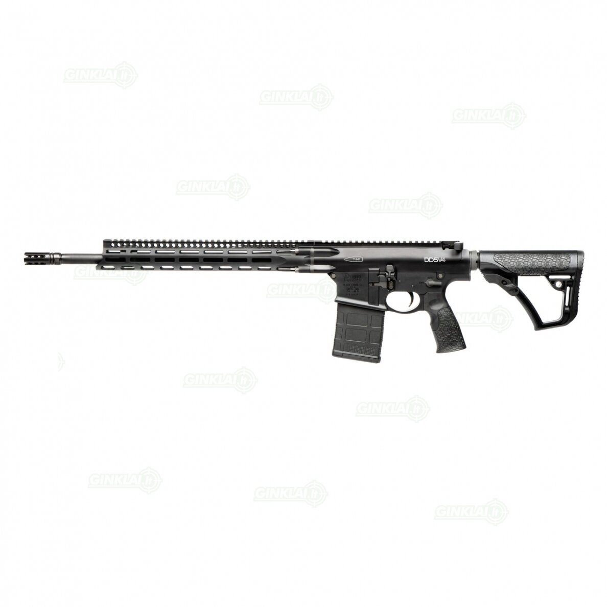 Daniel Defense DD5 V4 18", 7,62x51 Black Daniel Defense DD5 V4 18", 7,62x51 Black