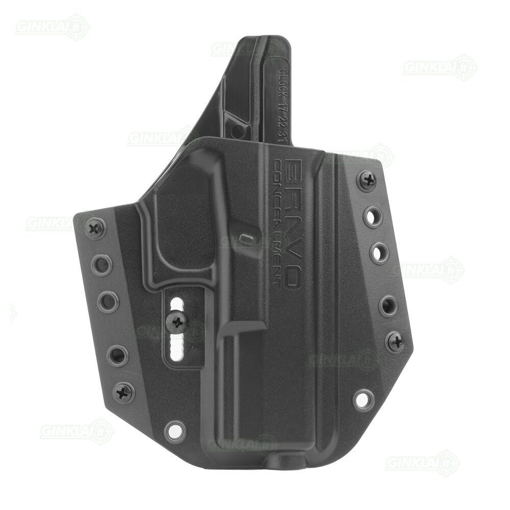 Dėklas pistoletui Bravo Concealment OWB Holster for Glock 17, 22, 31, 47
