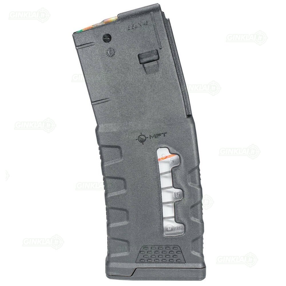 Dėtuvė MFT Extreme Duty AR-15, M4 5,56x45 .223 30 šūvių, Juoda EXDPM556-W-BL Dėtuvė MFT Extreme Duty AR-15, M4 5,56x45 .223 30 šūvių, Juoda EXDPM556-W-BL