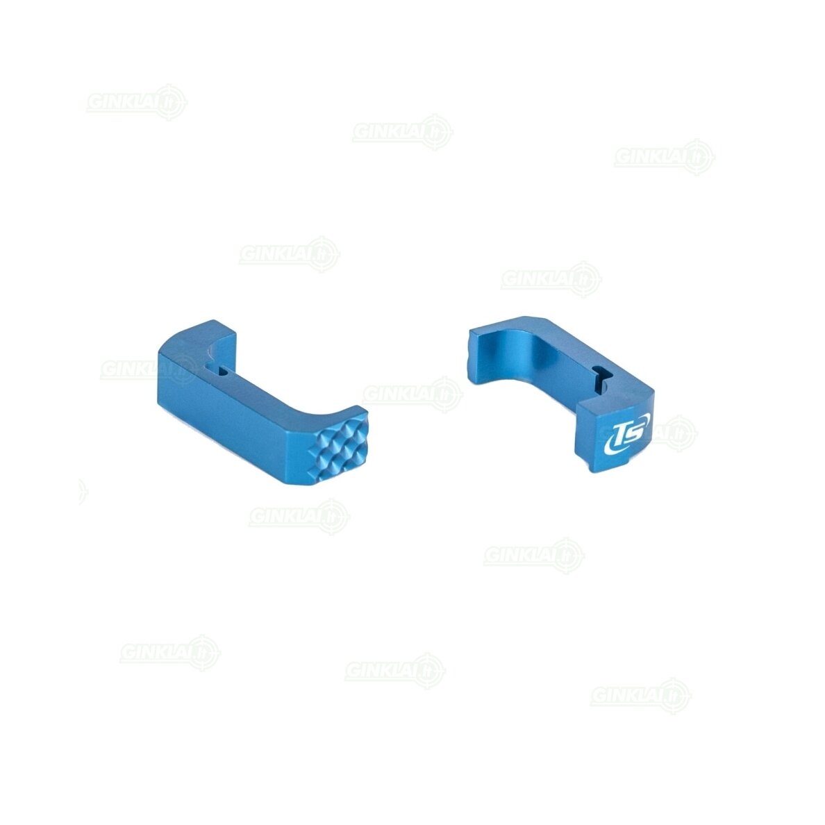 Dėtuvės išmetimo mygtukas Toni System Oversized Interchangeable Magazine Release for Glock Gen4-5-6, Mėlynas PMPG5-BL