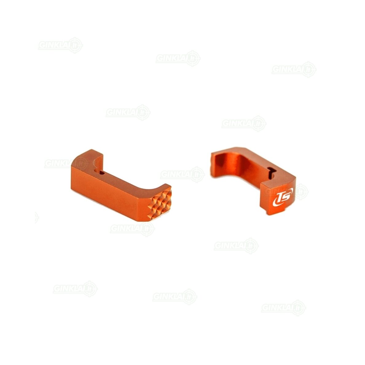 Dėtuvės išmetimo mygtukas Toni System Oversized Interchangeable Magazine Release for Glock Gen4-5-6, Oranžinis PMPG5-OR