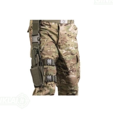 Dėklas Mil Tec Adjustable Leg Holster Green 16145101