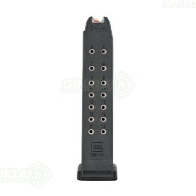Dėtuvė Glock 17 Gen 5 9x19, 17 šovinių