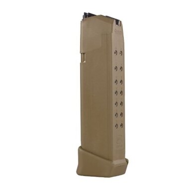 Dėtuvė Glock 19X Coyote 9x19, 19 šovinių Dėtuvė Glock 19X Coyote 9x19, 19 šovinių