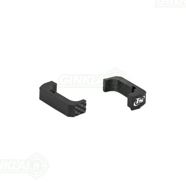 Dėtuvės išmetimo mygtukas Toni System Oversized Interchangeable Magazine Release for Glock Gen4-5-6, Juodas PMPG5-BK