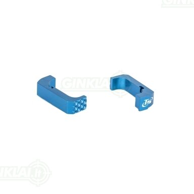 Dėtuvės išmetimo mygtukas Toni System Oversized Interchangeable Magazine Release for Glock Gen4-5-6, Mėlynas PMPG5-BL