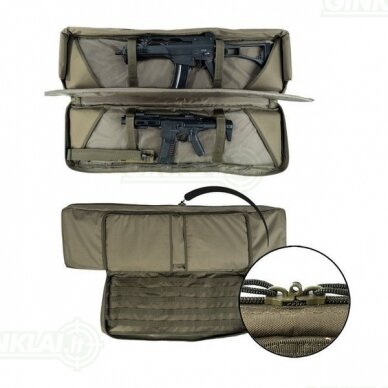 Dėklas Mil Tec Double GunCase OD Green 16193401 1 Dėklas Mil Tec Double GunCase OD Green 16193401 1