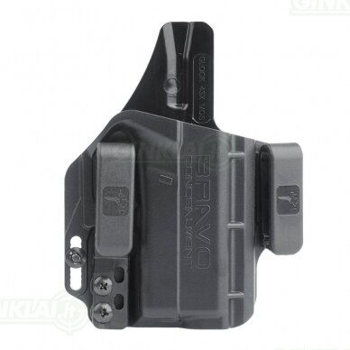 Dėklas pistoletui Bravo Concealment IWB Holster for Glock 43, 43X, 43X MOS Dėklas pistoletui Bravo Concealment IWB Holster for Glock 43, 43X, 43X MOS