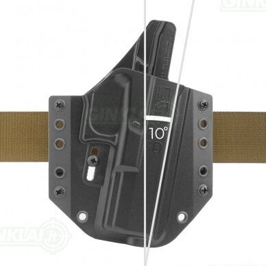 Dėklas pistoletui Bravo Concealment OWB Holster for Glock 17, 22, 31, 47 2 Dėklas pistoletui Bravo Concealment OWB Holster for Glock 17, 22, 31, 47 2