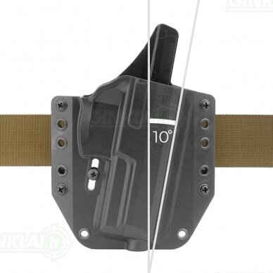 Dėklas pistoletui Bravo Concealment OWB Holster for Heckler & Koch SFP9 2 Dėklas pistoletui Bravo Concealment OWB Holster for Heckler & Koch SFP9 2