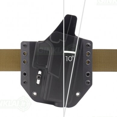 Dėklas pistoletui Bravo Concealment OWB Holster for CZ P-10 C 2 Dėklas pistoletui Bravo Concealment OWB Holster for CZ P-10 C 2