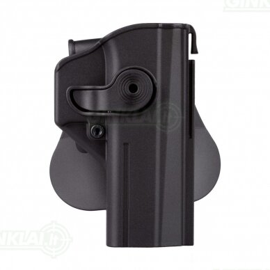 Dėklas pistoletui CZ Shadow 2, P-09 IMI Defense Polymer Retention Paddle Holster IMI-Z1450 Dėklas pistoletui CZ Shadow 2, P-09 IMI Defense Polymer Retention Paddle Holster IMI-Z1450