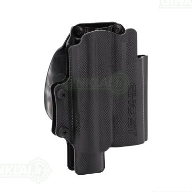 Dėklas pistoletui Ghost CivilianSF Glock 17 su TRL1, X200 ir X300 žibintuvėliais 4