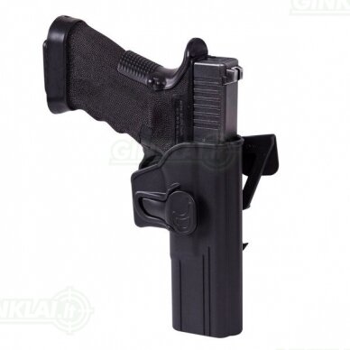 Dėklas pistoletui Glock 17 Helikon Release Button MOLLE KB-MRG-MP-01 Dėklas pistoletui Glock 17 Helikon Release Button MOLLE KB-MRG-MP-01