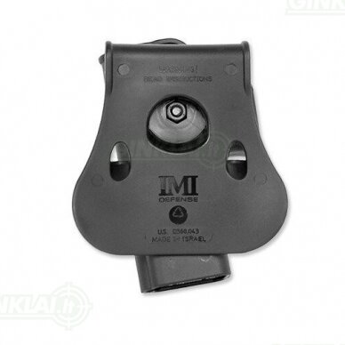 Dėklas pistoletui Glock 17/22/28/31/34 IMI Defense Roto Paddle IMI-Z1010 1 Dėklas pistoletui Glock 17/22/28/31/34 IMI Defense Roto Paddle IMI-Z1010 1