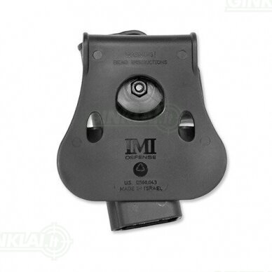 Dėklas pistoletui Glock 17/22/28/31/34 IMI Defense Roto Paddle IMI-Z1010 1