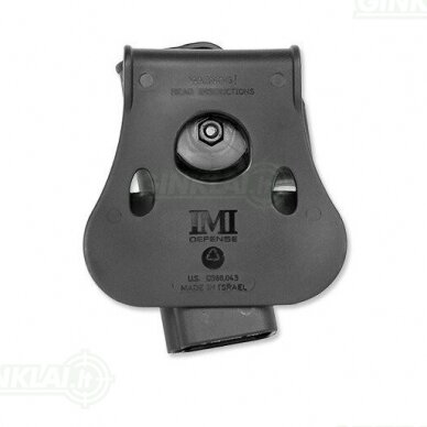 Dėklas pistoletui Glock 19/23/25/28/32 IMI Defense Roto Paddle IMI-Z1020 1
