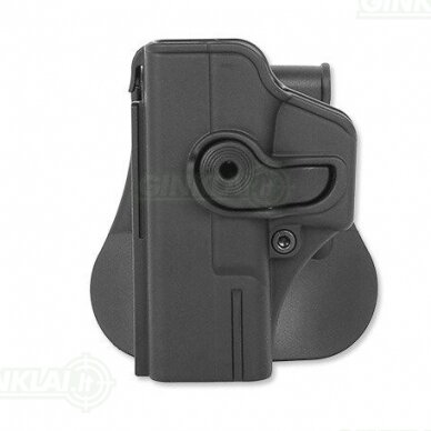 Dėklas pistoletui Glock 19/23/25/28 IMI Defense Left Roto Paddle kairės pusės IMI-Z1020LH
