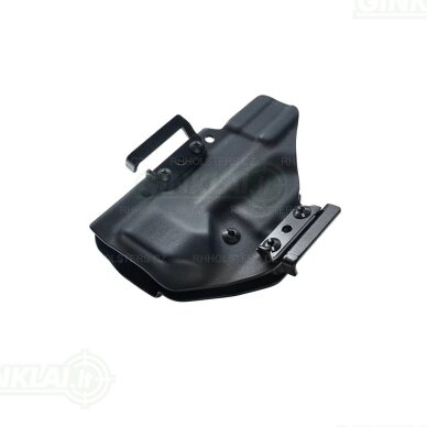 Dėklas pistoletui RH Holsters CZ P-10 C OWB Frogy Half Sweatguard, Speedloops 40, Black LH 1 Dėklas pistoletui RH Holsters CZ P-10 C OWB Frogy Half Sweatguard, Speedloops 40, Black LH 1