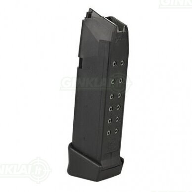 Dėtuvė Glock 19 9x19, 17 šovinių